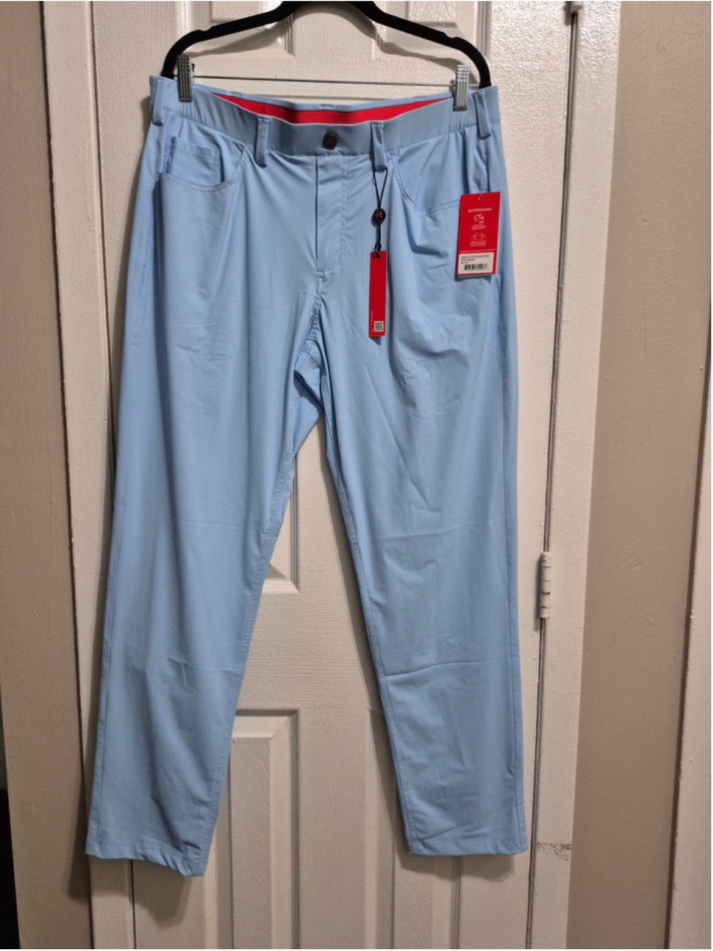 Men's Redvanly golf Kent Pants XL Blue Red